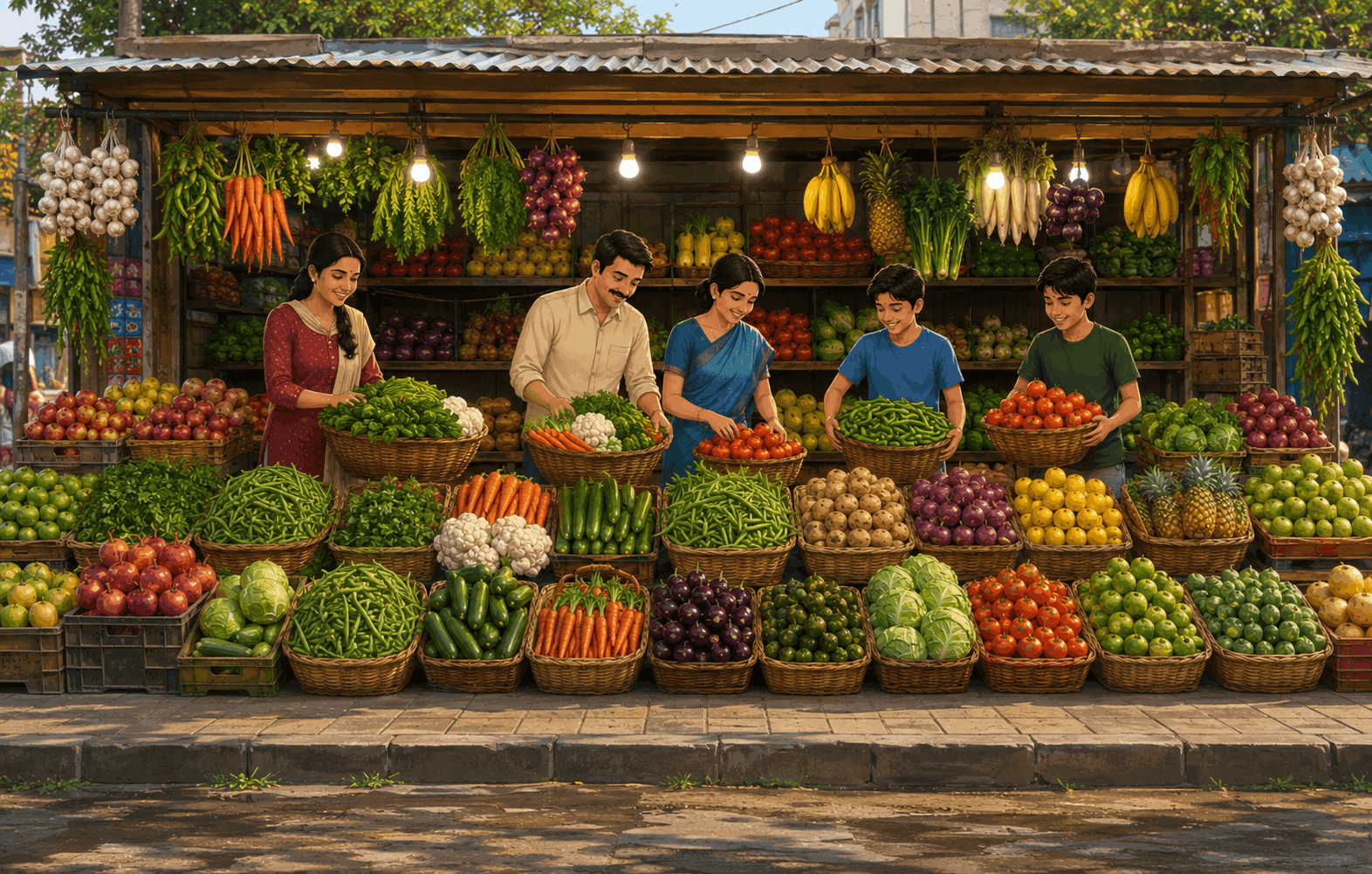 Our Family's Vegetable Shop